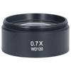 Auxiliary Objective Lens Barlow Stereo Microscope Micro Oil Proof Protective M48 0.7X 120mm