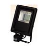 LED Floodlight - HOROZ ELECTRIC - 10W - IP65 - Motion Sensor - Extra Flat