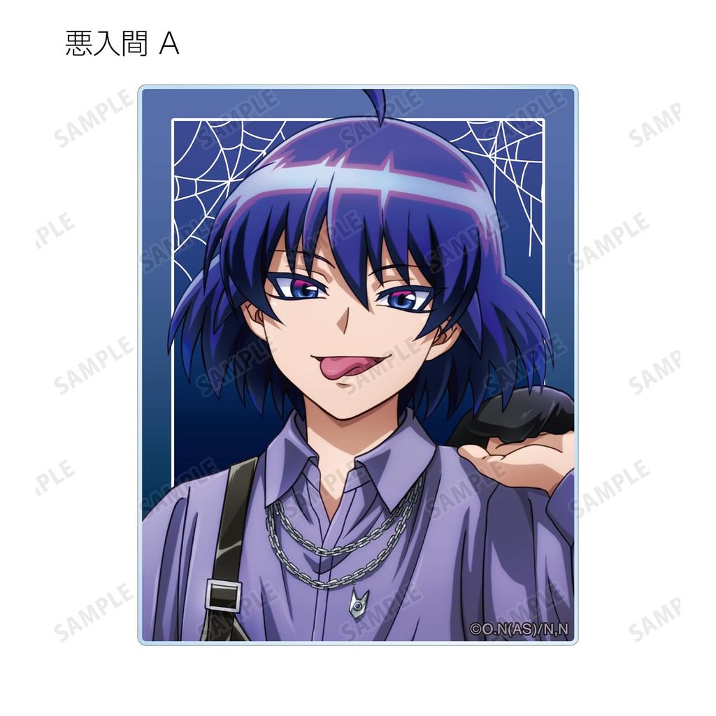 Добро пожаловать в Demon Оригинальная Иллюстрация Черная Координация Торговые Акриловые Карточки Коробка из 12 Школа! Ирума-кун Вер.