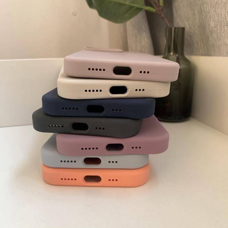 Чехол для iPhone 14 13 Pro Max Жидкий силиконовый чехол для телефона для iPhone 11 12 Pro Max X XR 7 8 14 Plus Чехол с защитой камеры