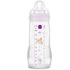 Biberon - MAM BABY - Easy Active - +6 Mois - 330 Ml - Tétine Débit X - Lilas