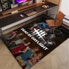 Dead by Daylight Polyester Carpet, Soft Indoor Mat for Office Chair, Living Room, Computer Desk - Decorative Home Office Rug Design