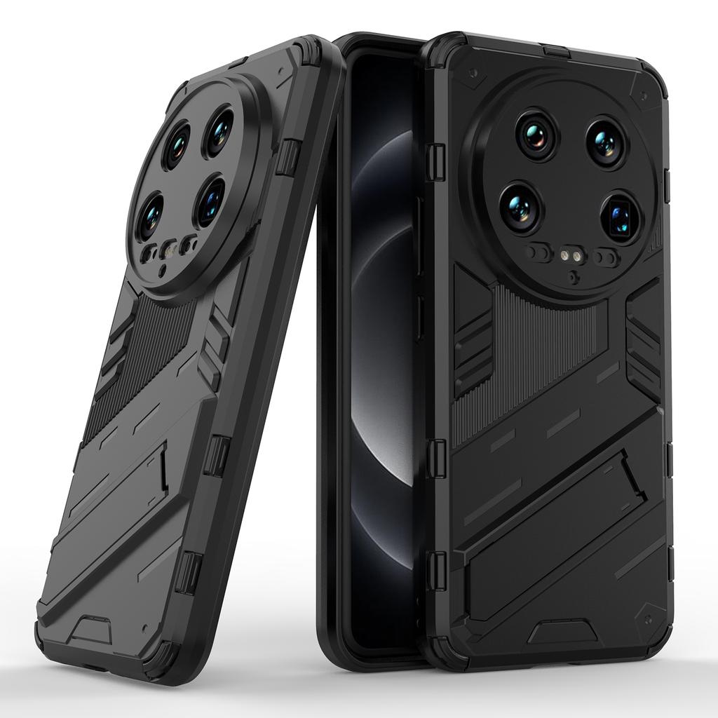 For Xiaomi 14 Ultra Case PC+TPU Dual-Layer Protective Phone Cover Built-in Kickstand