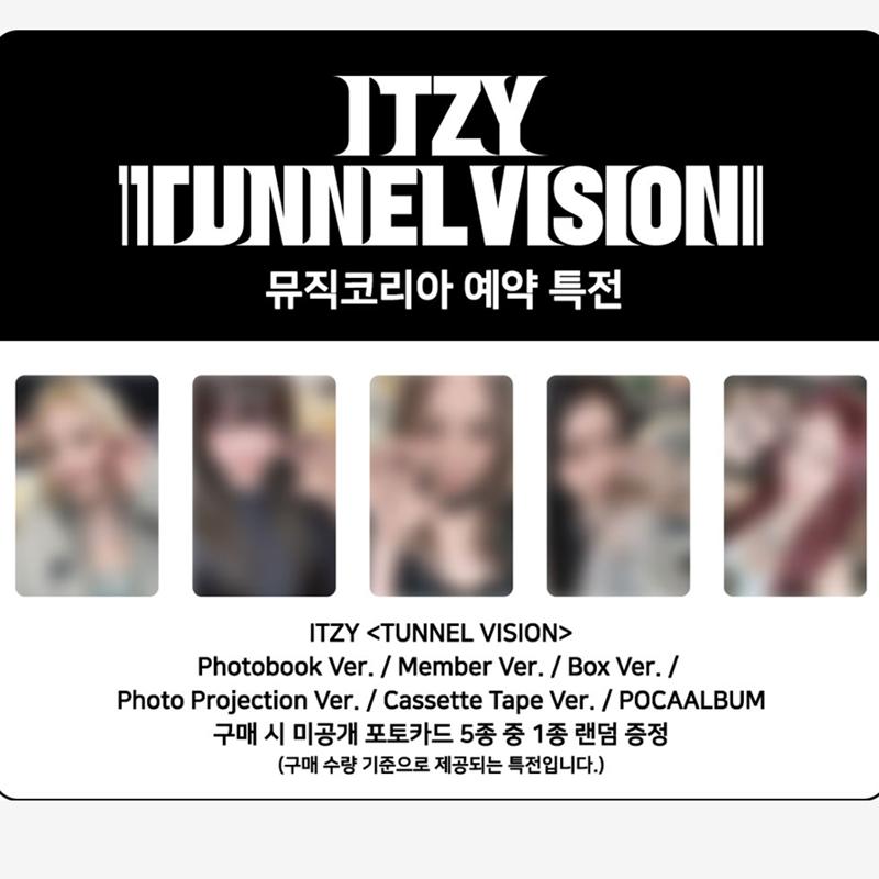 [Pre-order] ITZY - Tunnel Vision (Photobook Ver.)(Online Benefit)