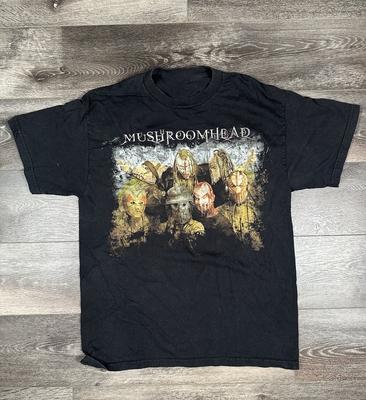 Винтажная футболка группы Mushroomhead Короткий рукав Все размеры от S до 5XL NZ185 БЕСПЛАТНАЯ ДОСТАВКА Унисекс Футболка