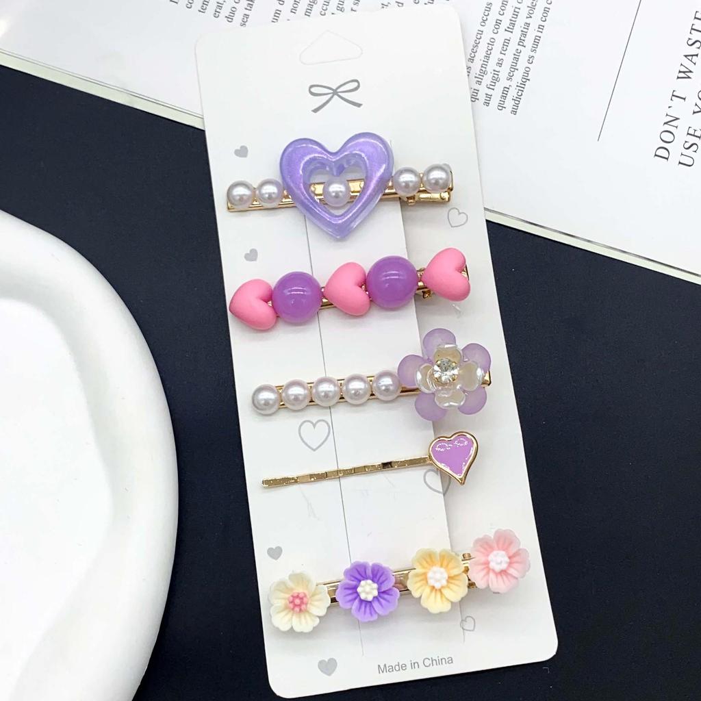 Крутая металлическая шпилька Y2K: Высококачественная горячая девчачья челка с заколкой и головной убор в виде утконоса