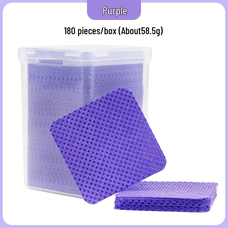 Безворсовые салфетки для очистки клея для нейл-арта и ресниц