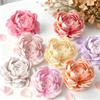 Handmade Aroma Candle Jasmine Flowers Silicone Mold Paeonia Lactiflora Pall Plaster Form Molds Soap Candle Making Supplies