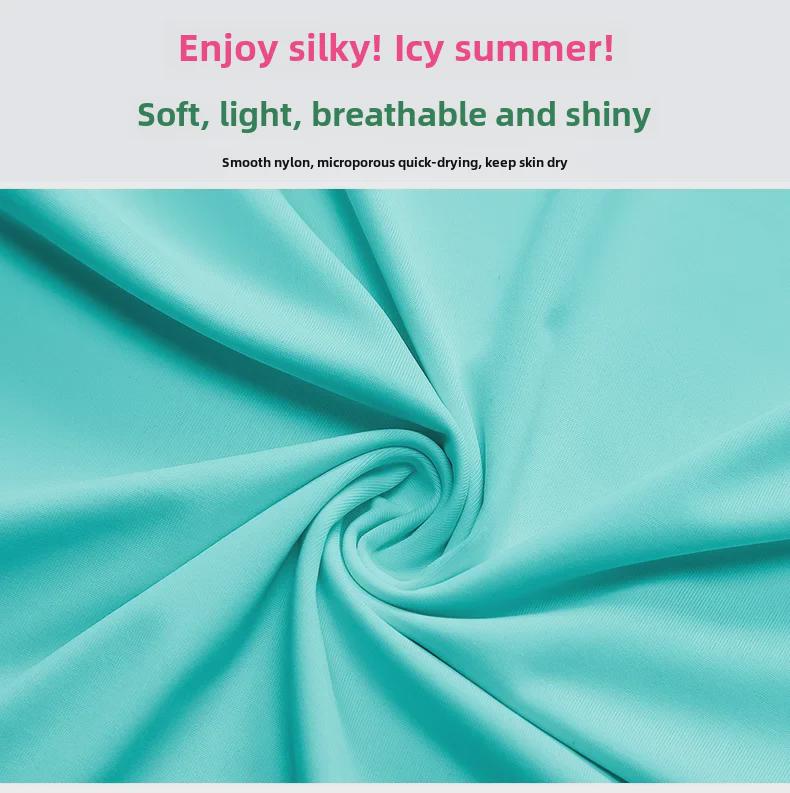 Детская рубашка для гольфа TTYGJ Ice Silk с длинным рукавом и защитой от солнца