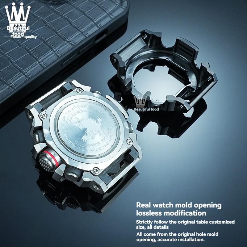 Для серии Casio G-SHOCK Cat Man 3410 GW-9400 Модифицированный металлический корпус GW-9400Y/J Корпус из нержавеющей стали Ремешок Черный корпус Аксессуары