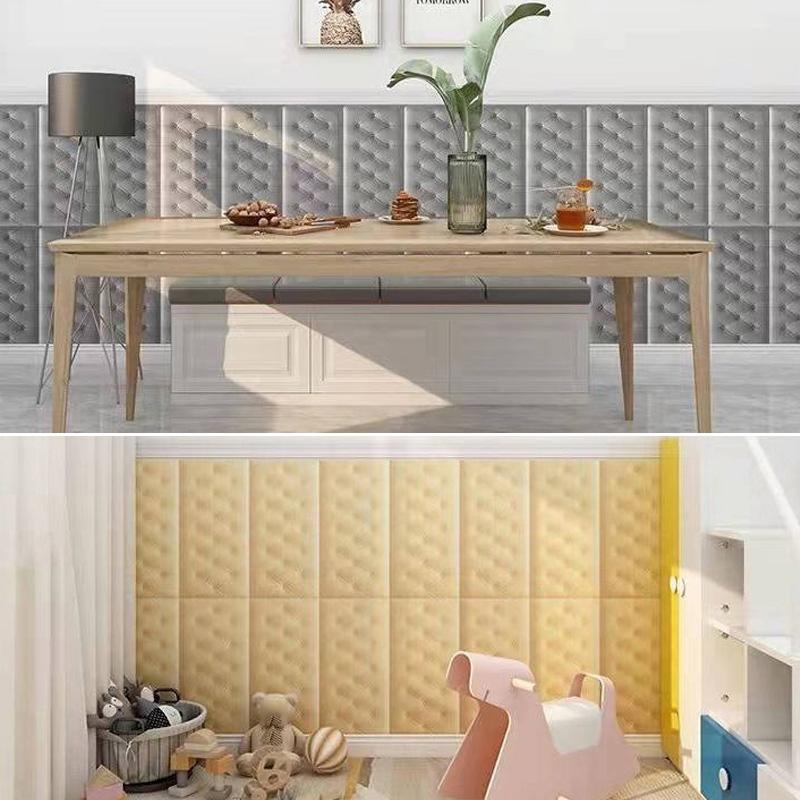 70*35 см обои изголовья 3D наклейки на стену самоклеящиеся фоновый декор против столкновений