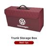 Car Trunk Storage Box Organizer Stowing Tidying Container Bag For Volkswagen VW Scirocco Beetle Golf Passat Polo Tiguan Touran zj8