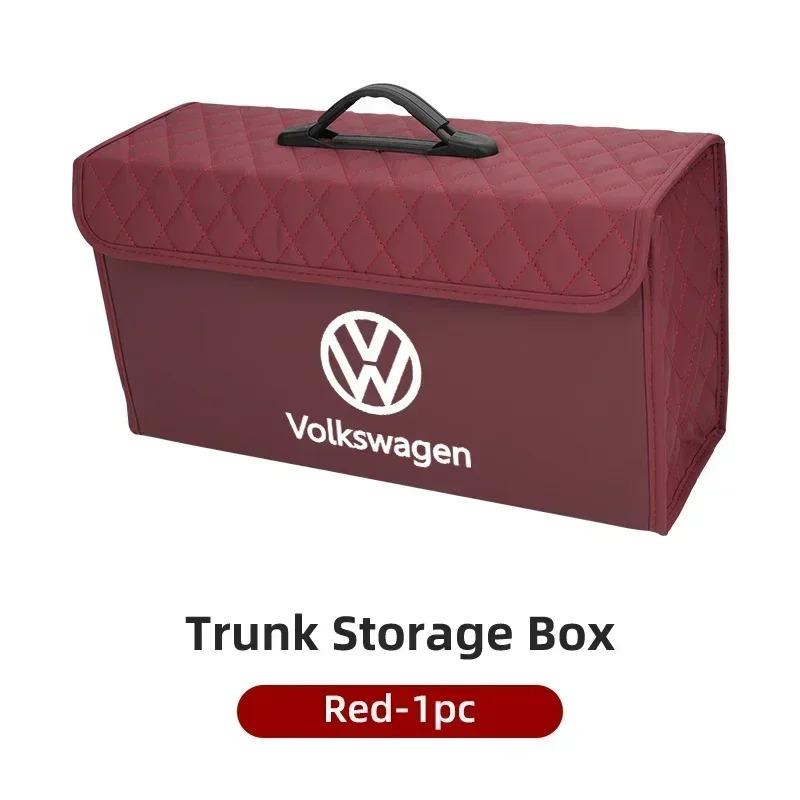 Car Trunk Storage Box Organizer Stowing Tidying Container Bag For Volkswagen VW Scirocco Beetle Golf Passat Polo Tiguan Touran zj8