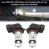 2pcs 9006/HB4 100W White LED High Bright Headlight Bulbs Kit Fog Light Car Driving Lamp