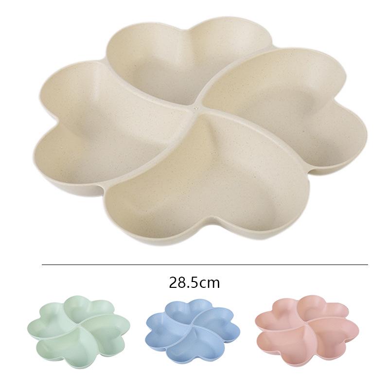 Тарелка из пшеничной соломы Nordic: Универсально подходит для фруктов, овощей, пельменей и салатов. Идеально подходит для использования дома и в гостинице. Прочный и экологичный.