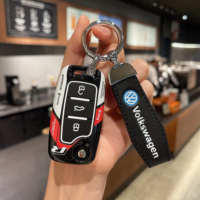 Чехол-брелок для ключа автомобиля в стиле VOLKSWAGEN VW Для VW Volkseagen Passat B8 Magotan Для Skoda Superb A7 Kodiaq Seat