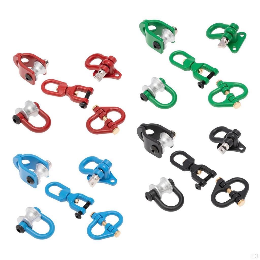 Автомобильная пряжка-скоба, 5 штук, металлический крюк-скоба для буксировки, для гусеничного скалолазания