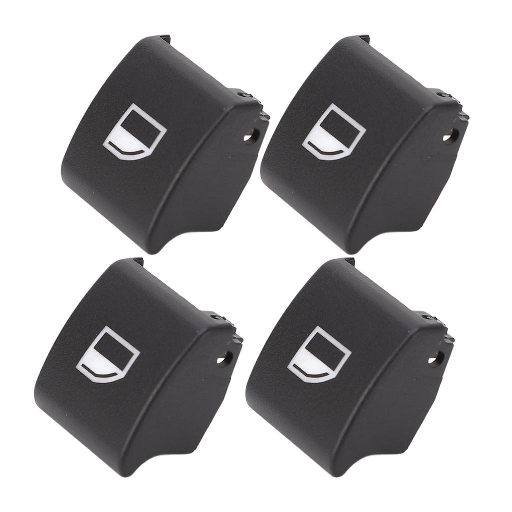 4 шт. Крышка кнопки переключателя стеклоподъемника 61318381514 Кнопка переключателя электрического подъема стеклоподъемника для 3 серии