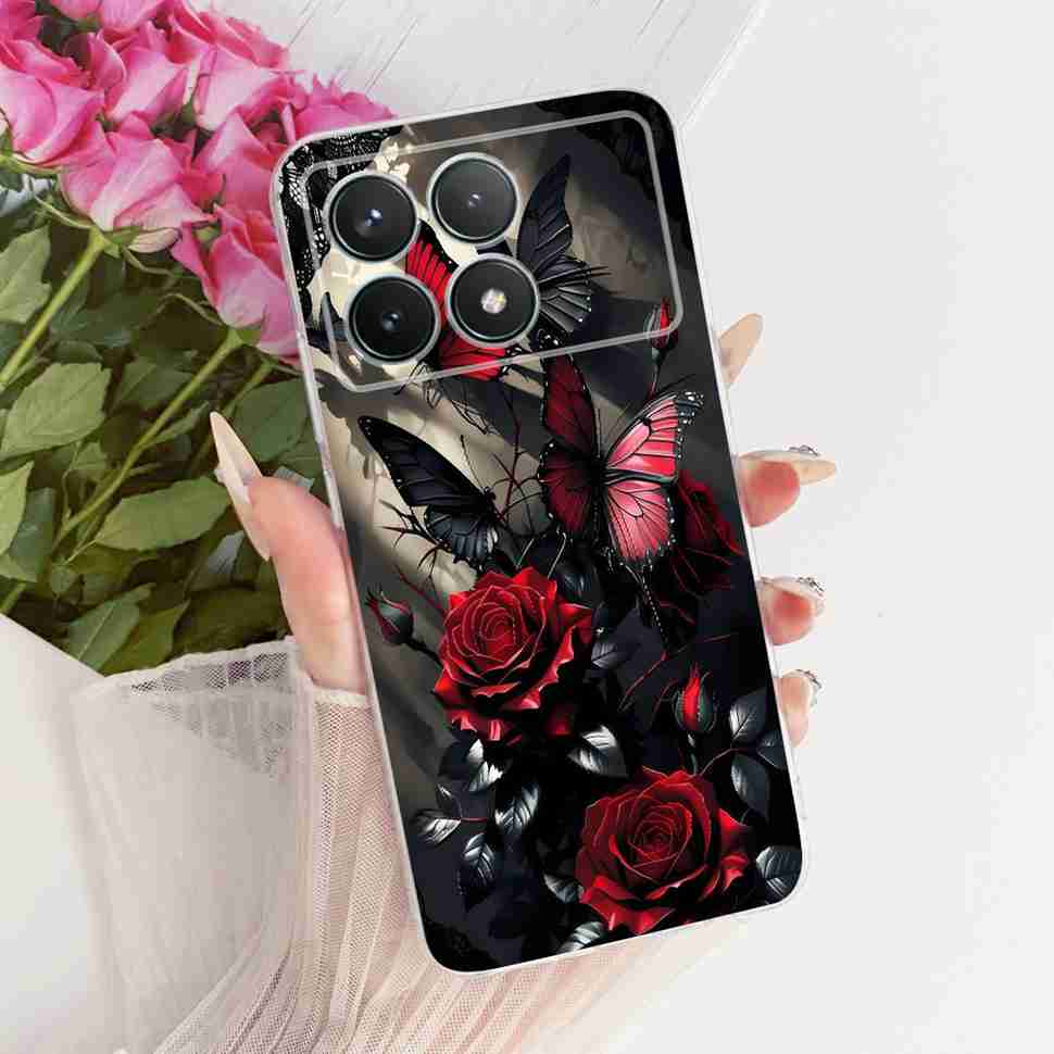 Мультяшный дизайн Для Redmi K70 5G 23113RKC6C Чехол Роскошная Мода Силиконовая Оболочка Для Redmi k70 K70 Pro 23117RK66C ТПУ Задняя Крышка