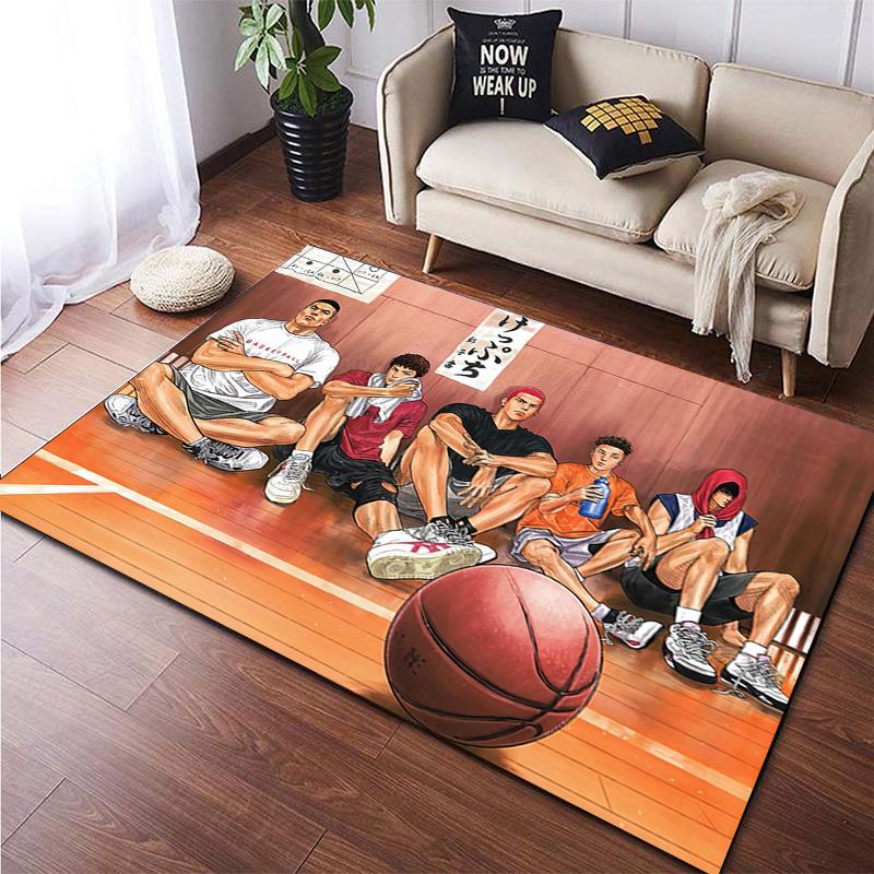 Slam dunk ковер с цифровой живописью для гостиной большой ковер черный мягкий ковер украшения дома коврики бохо коврики для пикника