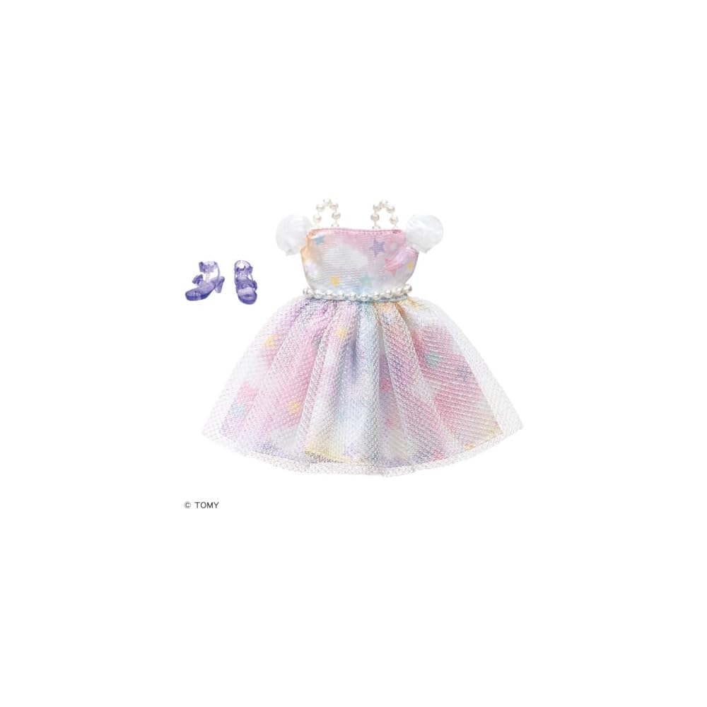 Takara Tomy Licca-chan My First Dress LW-04 Mermaid Dream Dress-Up Toy for Kids 3 Years and Up