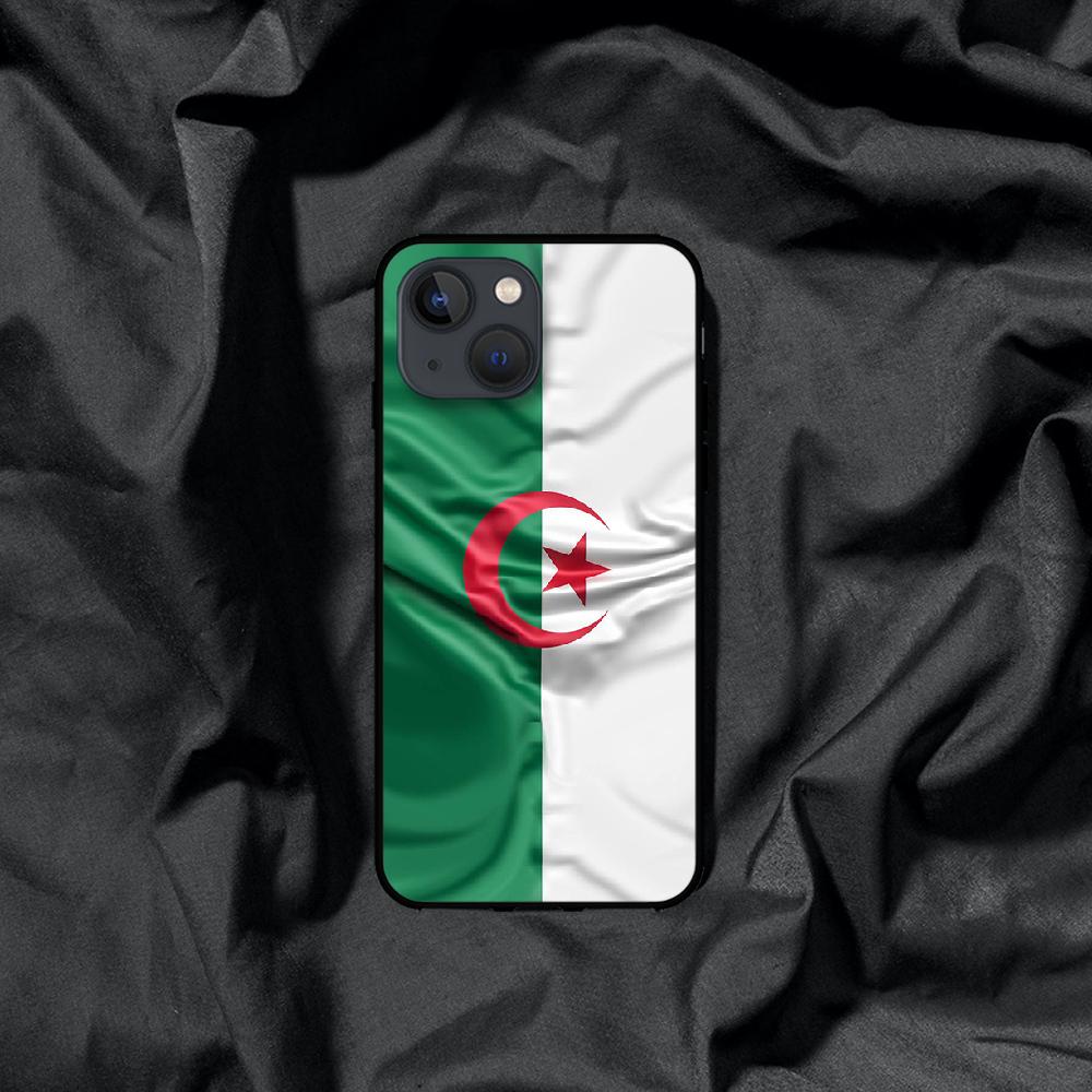 Чехол для телефона с алжирским флагом Алжира для iPhone Samsung Galaxy Redmi Xiaomi Oppo OnePlus Note SA 7 8 9 10 11 12 13 14 20 21 22 23 53 54 Pro Max Ultra