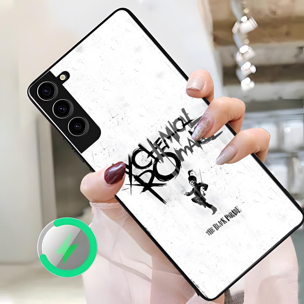 Rock Band My C-chemical Romance Phone Case For Samsung S26 Ultra S25 Edge S23 S22 S21 S20 Ultra Plus S24 Fe A25 Magnetic Glass C