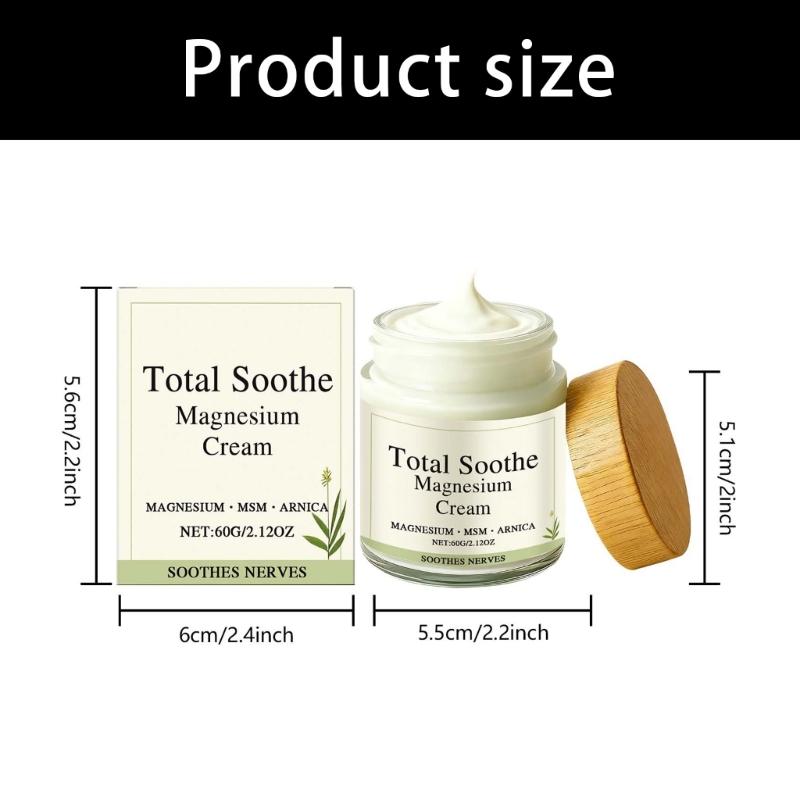Joint Nourishment Lotion Total Soothes Magnesium Cream Soothes Tired Muscles