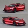 1/41 Chevrolet Corvette Z06 Металлическая Модель Автомобиля Масштабная Литая Игрушечная Машинка Коллекция Металлических Машинок Детские Игрушечные Машинки Подарок