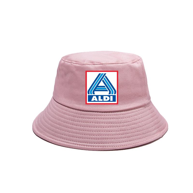 Aldi Market Bucket Hat Cap Unisex Women Unisex Panama Cap Outdoor Summer Adjustable Aldi Bob Caps MZ
