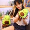 Cute Avocado Doll Pillow Soft Plush Toy Sleeping Pillow Children Girls Birthday Gift Large Fruit Rag Doll