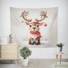 Рождественский Новый год Сани Лося Гобелен Гостиная Диван Домашний Декор Рождественский Подарок