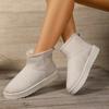 Fashion Fleece Snow Boots Women Platform Casual Fashion Bread Cotton Shoes 2025 New Winter Versatile Booties