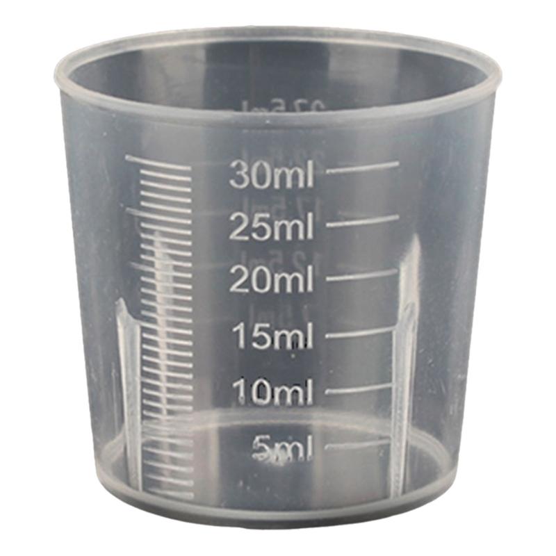 5 шт./набор Прозрачный лабораторный мерный цилиндр для кухни, кулинарный измерительный инструмент, мерный стакан для жидкости, прозрачная кухонная чашка