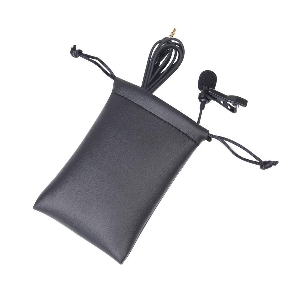 High Performance Mini Clip Condenser Recording Compatible with Smartphones and Clip and Other Also Compatible with Black Microphone, Microphone,