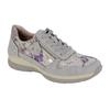 Womens/Ladies Clita Floral Trainers
