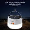 1 шт. Солнечный кемпинговый фонарь, перезаряжаемый, аварийное освещение, палаточный фонарь, сверхдолговечный кемпинговый подвесной фонарь