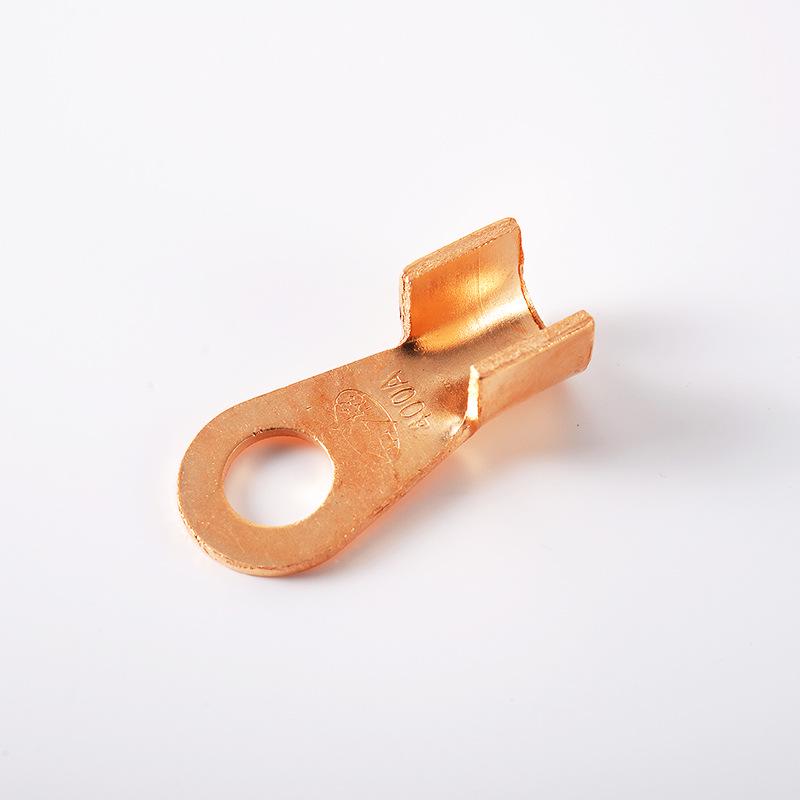 Purple Copper Open-End Wire Connector Lug Terminal for Electricians