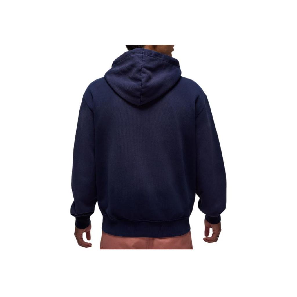 Jordan Loose Fit Hooded Long Sleeve Sweatshirt Men tops Midnight-Navy FV7249-410