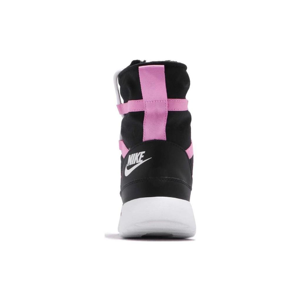 Nike Venture Slip Resistant Crew Kids' Boots Black Pink Teenagers AQ9493-002