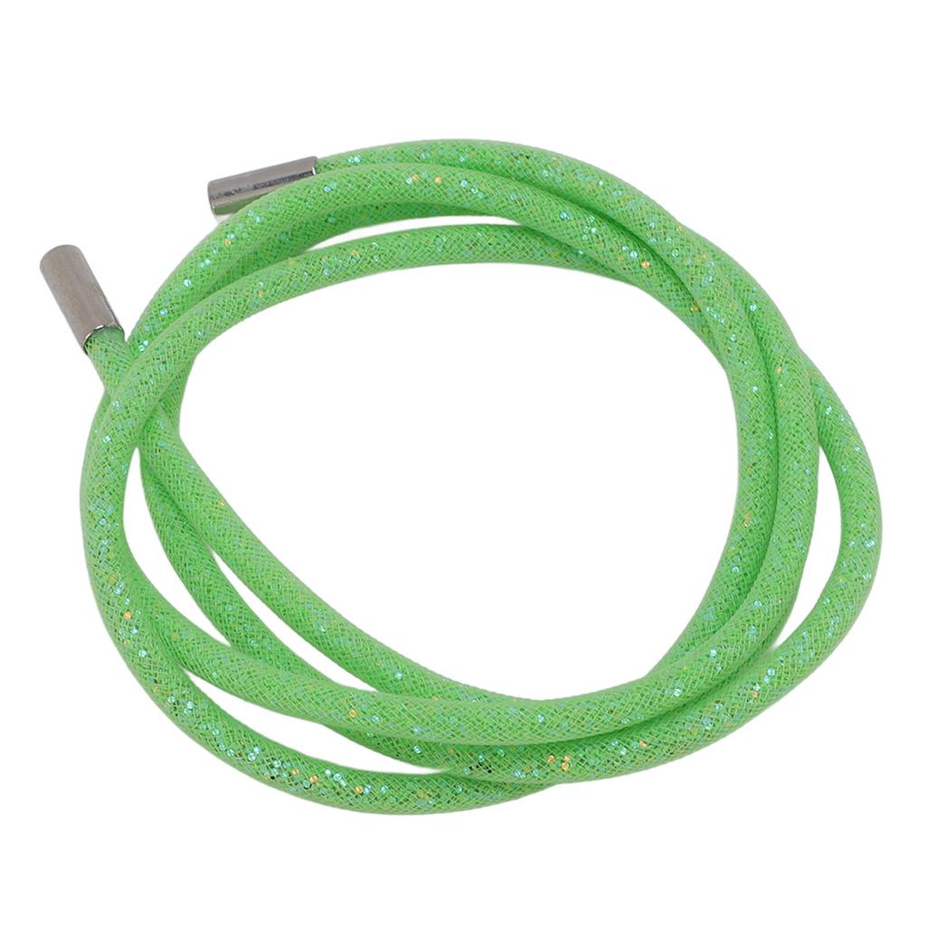 Glitter Tube String Versatile Bling Sequin Sweatshirt Cord for Hoodies Sweatpants Wedding Attire