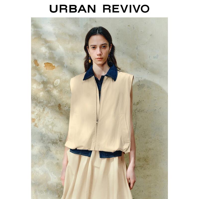 UR 2025 Women's Zipper Loose-Fit Sleeveless Vest