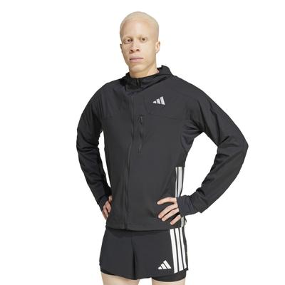 Куртка Adizero для бега, черная, размер 4L, KUK41, мужская, (JF3509),