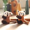 Милый милый енот кулон плюшевая игрушка кукла мультфильм брюки сумка подвесное украшение кукла тряпичная кукла