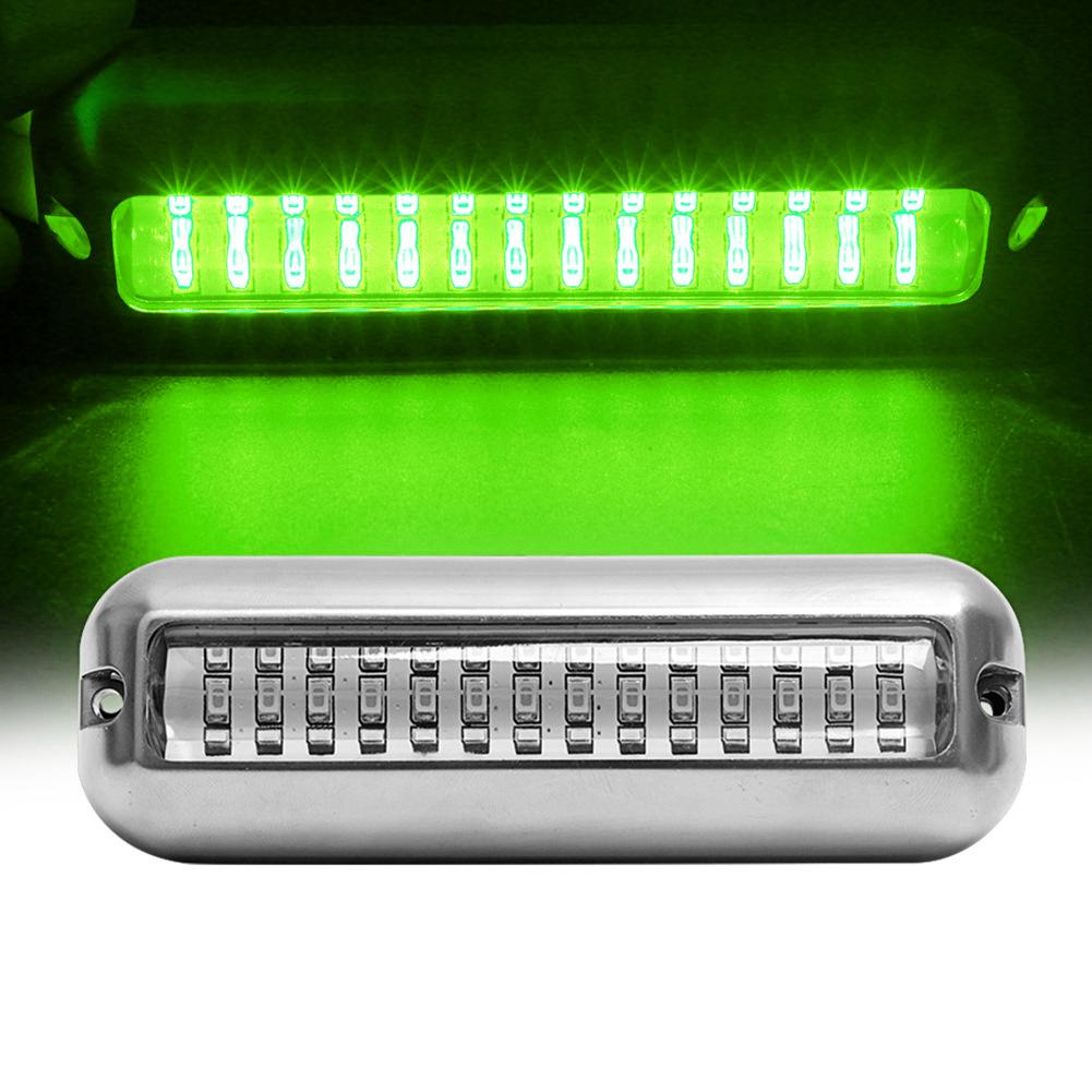 1 шт. 42 светодиода 50 Вт лодочный транцевый светильник из нержавеющей стали водонепроницаемый морской подводный понтонный светильник аксессуары синий/белый/красный