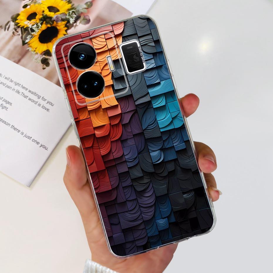 Для Realme GT3 RMX3709 Крутой Мультяшный Чехол-Дракон Для Realme GT 3 GT3 240W 5G Мягкие Силиконовые TPU Чехлы