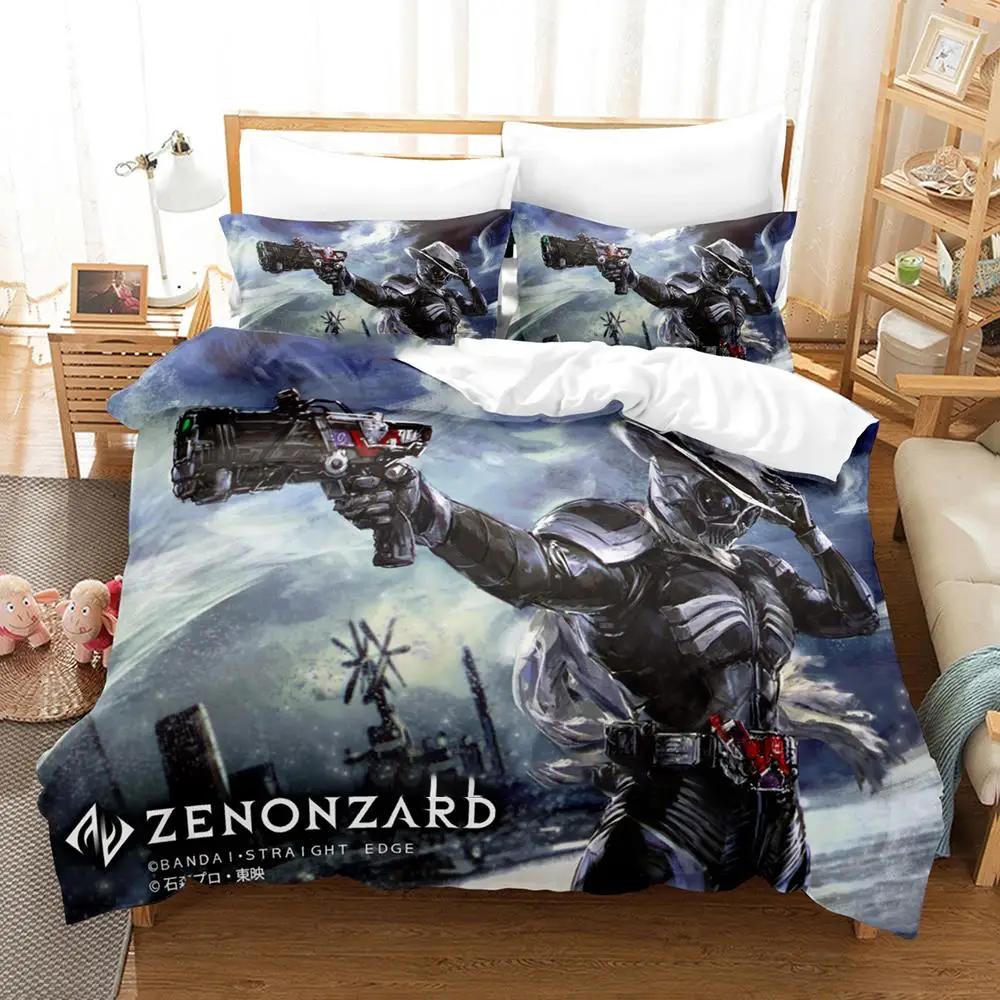 Z-Zenonzard Игра напечатанные Комплекты постельного белья изысканный набор постельных принадлежностей пододеяльник комплект одеяло комплект постельного белья роскошный подарок на день рождения