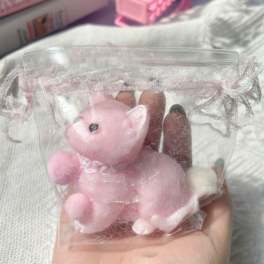 Kawaii Feel щипающая игрушка для пальцев креативная детская игрушка для снятия стресса плюшевые кошки игрушка с медленным отскоком