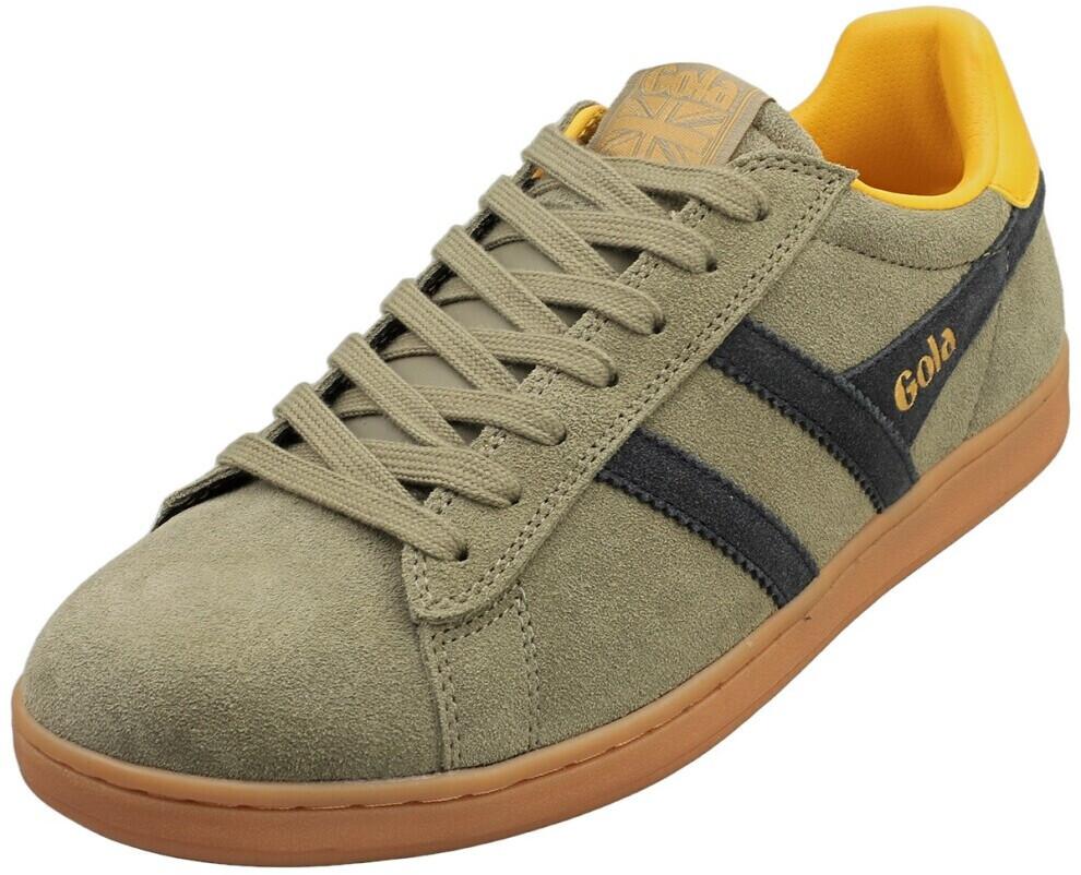 Кроссовки Gola Equipe II Suede khaki/navy sun