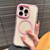 Прозрачный магнитный чехол для телефона для iPhone 17 16 1 14 13 12 11 Pro Max 14 1 Plus 17 Air Официальный прозрачный защитный чехол